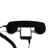 3.5 mm Wired Retro Mobile Handset Phone for PC, Tablet and Smart Phone by ProHT -ProHT Sales Store black proht tablets accessories 88043 64 1000