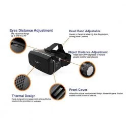 360 Degree VR Headset for Android and iOS in Black by ProHT 13 360 Degree VR Headset for Android and iOS in Black by ProHT -ProHT Sales Store black proht tablets accessories 88201 fa 1000