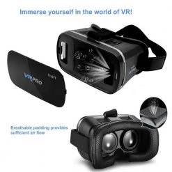 360 Degree VR PRO Headset for Android and iOS in Blue by ProHT -ProHT Sales Store black proht tablets accessories 88205 44 1000