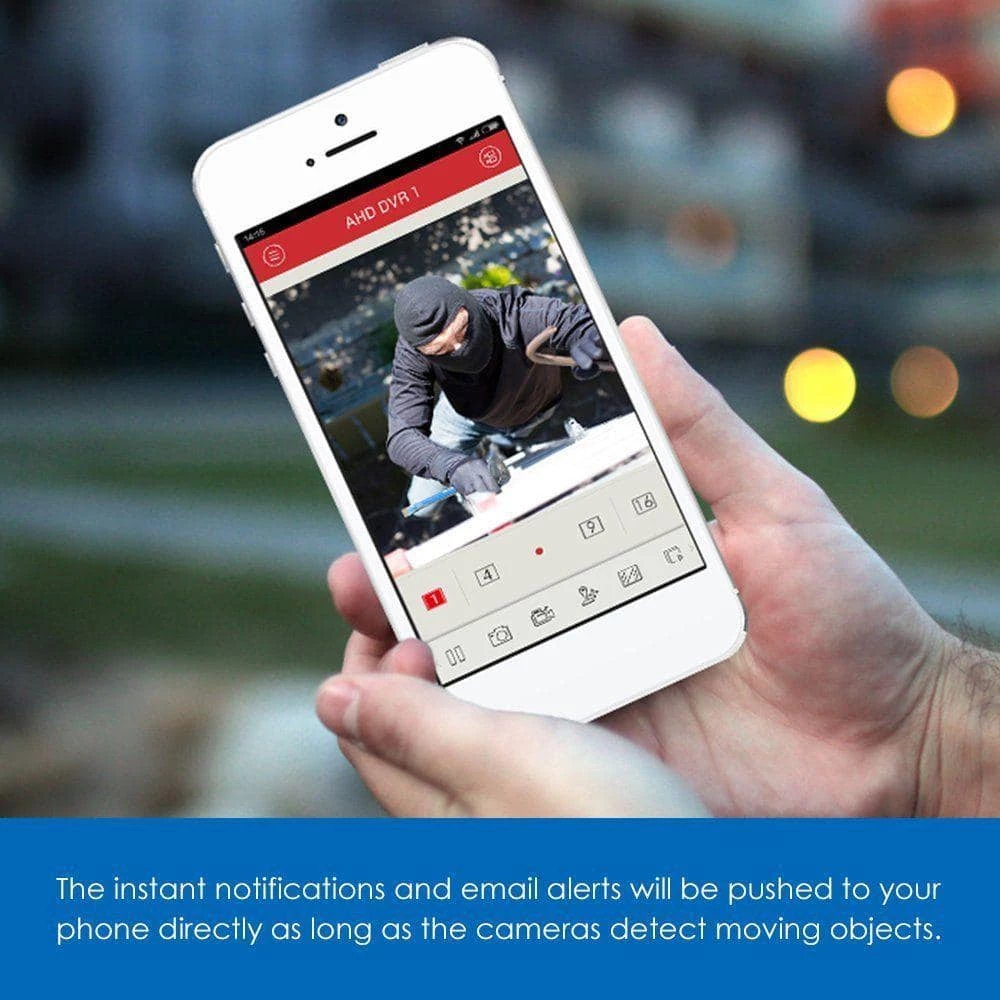 8-Channel 1080p 2TB DVR Security Camera System with 4 Wired Bullet Cameras and 4 Wired Dome Cameras by ZOSI 5 8-Channel 1080p 2TB DVR Security Camera System with 4 Wired Bullet Cameras and 4 Wired Dome Cameras by ZOSI - Image 3