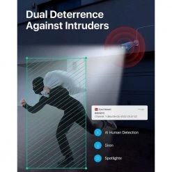 4K 16-Channel PoE 4TB NVR Security Camera System with 16X 5MP Wired Spotlight Cameras, Color Night Vision, 2-Way Audio by ZOSI -ProHT Sales Store black white zosi wired security camera systems 16sk 1825aw16 40 us a2 40 1000