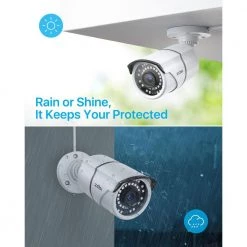 8 Channel 5MP-Lite 2TB DVR Outdoor/Indoor Security Camera System with 8 1080p Wired Bullet Cameras by ZOSI -ProHT Sales Store black white zosi wired security camera systems 8vm 261w8s 20 us 44 1000