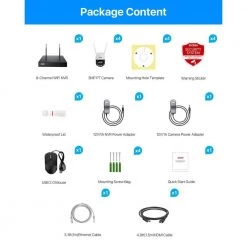 8-Channel 3MP 2K 1TB Hard Drive NVR Security Camera System with 4 Wireless Pan&Tilt Surveillance Cameras by ZOSI 18 8-Channel 3MP 2K 1TB Hard Drive NVR Security Camera System with 4 Wireless Pan&Tilt Surveillance Cameras by ZOSI -ProHT Sales Store black white zosi wireless security camera systems 8ap 2893w4 10 us a2 1f 1000