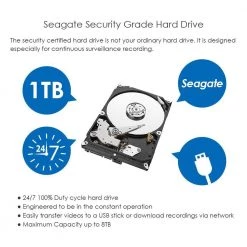 8-Channel 1080p 1TB Hard Drive DVR Security Camera System with 4 Wired Bullet Cameras by ZOSI -ProHT Sales Store black zosi wired security camera systems 8fn 261b4 10 us d4 1000