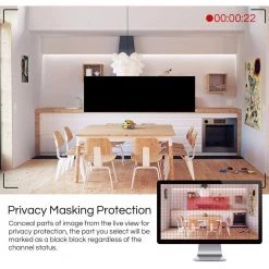 H.265+ 8-Channel 5MP-LITE DVR 1TB Hard Drive Security Camera System with 8 1080p Wired Bullet Cameras, Remote Access by ZOSI -ProHT Sales Store black zosi wired security camera systems 8vm 211b8s 10 a0 1000