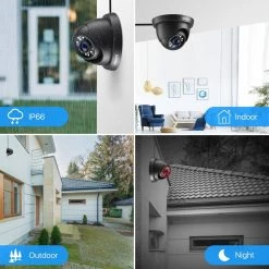 8-Channel 5Mp-Lite 2TB DVR Security Camera System with 8 1080p Outdoor Wired Cameras, Surveillance System by ZOSI -ProHT Sales Store black zosi wired security camera systems 8vm 418b8s 20 us 1f 1000