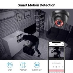 8-Channel 5Mp-Lite 2TB DVR Security Camera System with 8 1080p Outdoor Wired Cameras, Surveillance System by ZOSI -ProHT Sales Store black zosi wired security camera systems 8vm 418b8s 20 us 40 1000