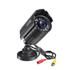 Wired 1080p Outdoor/Indoor Bullet Security Camera 4-in-1 Compatible for 1080p/720p TVI/CVI/AHD/CVBS DVR, IP67 Waterproof by ZOSI -ProHT Sales Store black zosi wired security cameras 1ak 2112c bs us 76 1000