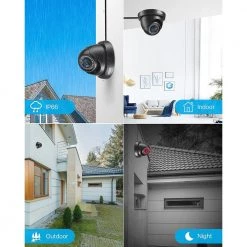 Wired 1080p Home Security Camera Compatible for All TVI DVRs, For Outdoor and Indoor by ZOSI 15 Wired 1080p Home Security Camera Compatible for All TVI DVRs, For Outdoor and Indoor by ZOSI -ProHT Sales Store black zosi wired security cameras 4ak 4192b bs us fa 1000