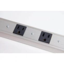 8-Outlet Aluminum Power Strip with 3 ft. Power Cord by ProHT 9 8-Outlet Aluminum Power Strip with 3 ft. Power Cord by ProHT -ProHT Sales Store proht power strips 03197 1f 1000