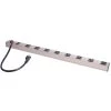 8-Outlet Aluminum Power Strip with 3 ft. Power Cord by ProHT 2 8-Outlet Aluminum Power Strip with 3 ft. Power Cord by ProHT -ProHT Sales Store proht power strips 03197 64 1000