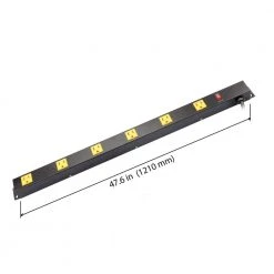 4 ft. 12-Outlet Power Strip by ProHT 12 4 ft. 12-Outlet Power Strip by ProHT -ProHT Sales Store proht power strips 03201 22 a0 1000