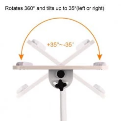 Universal Flexible Projector/Laptop Trolley with Adjustable Height by ProHT -ProHT Sales Store proht projector mounts 05485 a0 1000