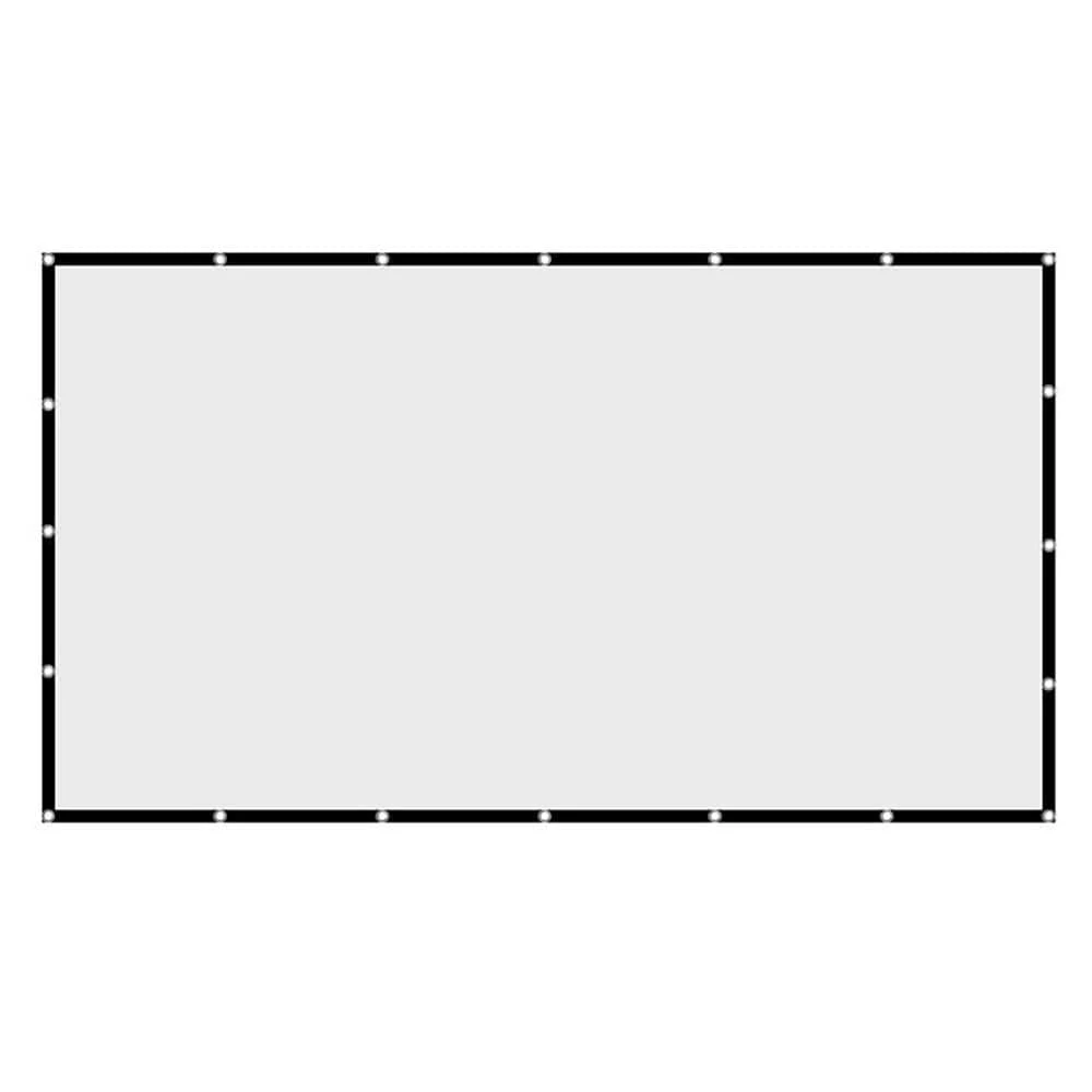 120 in. Manual Folding Portable Projection Screen by ProHT 3 120 in. Manual Folding Portable Projection Screen by ProHT