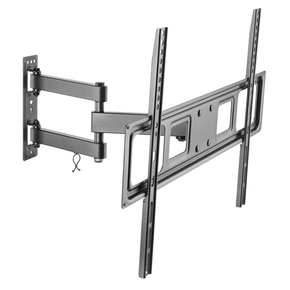 Full Motion Dual Arm TV Wall Mount for 37 in. - 70 in. Flat Panel TV's with 25 Degree Tilt, 77 lb. Load Capacity by ProHT 3 Full Motion Dual Arm TV Wall Mount for 37 in. - 70 in. Flat Panel TV's with 25 Degree Tilt, 77 lb. Load Capacity by ProHT
