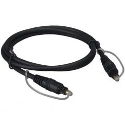 12 ft. Toslink M/M Fiber Optic Audio Cable, Molded Type by SANOXY