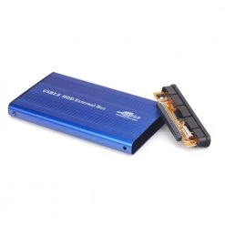USB 2.0 External 2.5 in. IDE HDD Enclosure Case for Laptop by SANOXY
