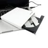Portable USB 2.0 Slim External DVD ROM CD-RW Combo Drive (White) by SANOXY
