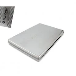 USB 2.0 SATA Portable Hard Drive Enclosure/Screw-Free Stainless Steel Hard Disk Case 2.5 in. SATA by SANOXY