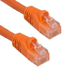 10 ft. Cat5e 350 MHz UTP Snagless Crossover Ethernet Network Patch Cable, Red by SANOXY