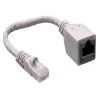7.5 ft. Cat5e Male to Female Port Saver Network Cable Adapter by SANOXY -ProHT Sales Store sanoxy ethernet cables snx cbl ldr c5203 3200 64 1000