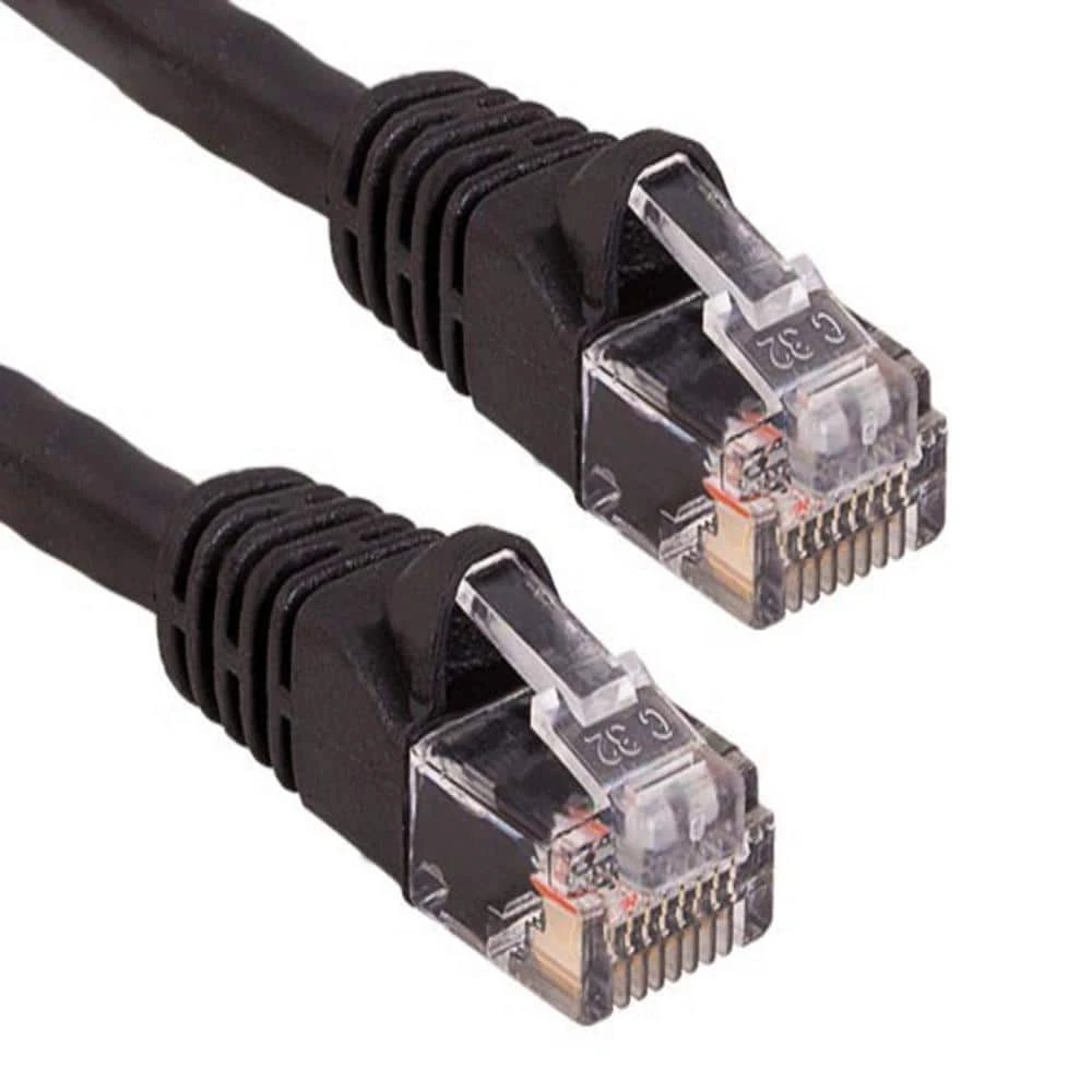 2 ft. Cat6 550 MHz UTP Snagless Ethernet Network Patch Cable, Black by SANOXY 3 2 ft. Cat6 550 MHz UTP Snagless Ethernet Network Patch Cable, Black by SANOXY