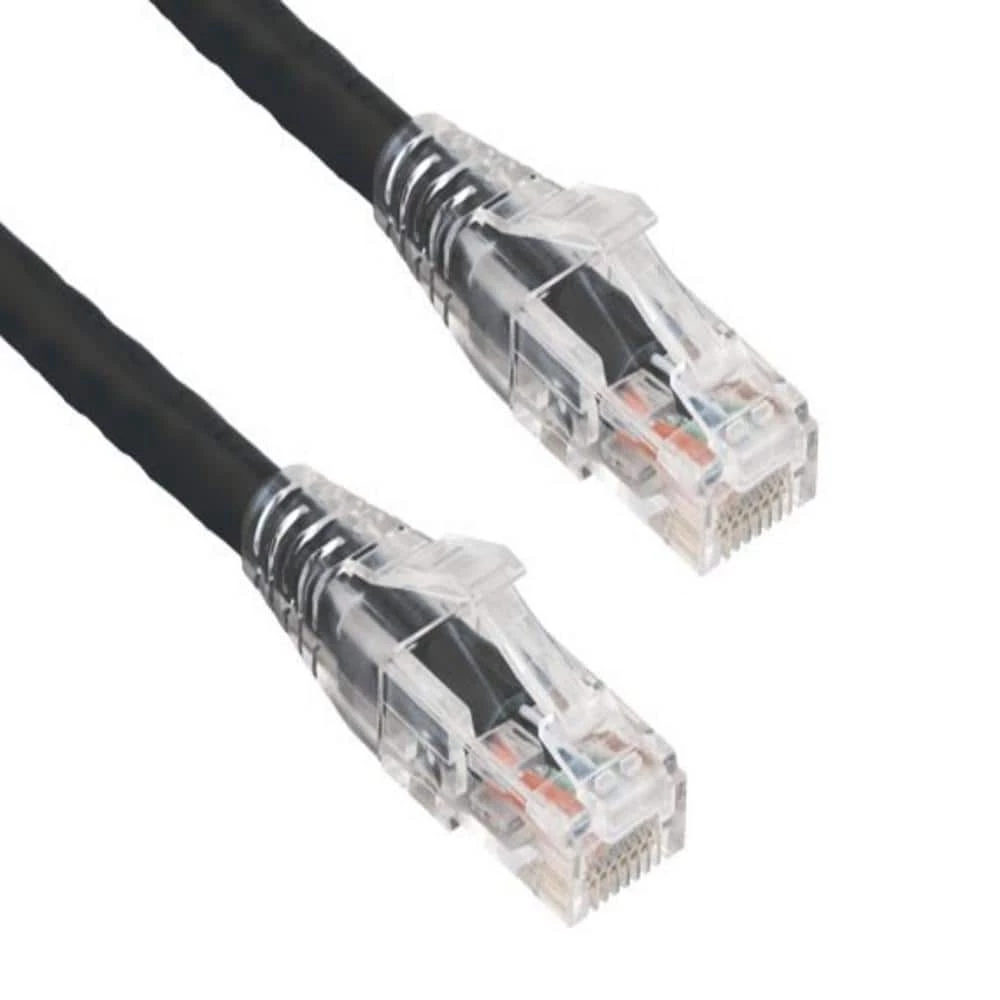 2 ft. Cat6 550 MHz UTP Ethernet Network Patch Cable with Clear Snagless Boot, Black by SANOXY 3 2 ft. Cat6 550 MHz UTP Ethernet Network Patch Cable with Clear Snagless Boot, Black by SANOXY