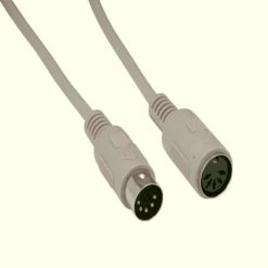 6 ft. DIN5 M/F AT Keyboard Extension Cable by SANOXY
