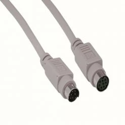6 ft. Mini-DIN8 M/F Serial Extension Cable by SANOXY