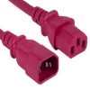 4 ft. 18 AWG Computer Power Extension Cord (IEC320 C13 to IEC320 C14), Red by SANOXY -ProHT Sales Store sanoxy networking tools snx cbl ldr pw131 7204 64 1000