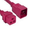 6 ft. 12 AWG 20 Amp 250-Volt Heavy-Duty Power Cord (IEC320 C20 to IEC320 C19), Red by SANOXY -ProHT Sales Store sanoxy networking tools snx cbl ldr pw132 7206 64 1000
