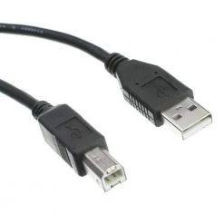 USB 2.0 Type A Male To Type B Male Printer Scanner Cable by SANOXY