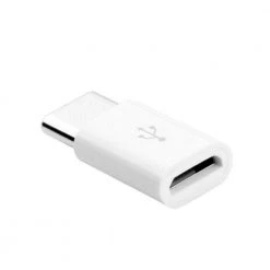 Type C Male to Micro-B to USB-C Adapter by SANOXY