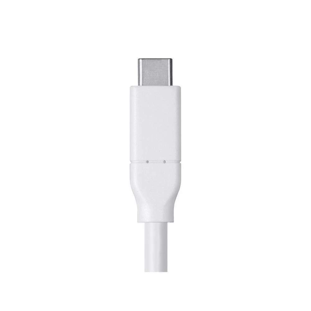 Cables and Adapters; USB Type C to USB-A 2.0 Cable - 480 Mbps, 3 Amp, 26AWG (1.6 ft.), White by SANOXY 5 Cables and Adapters; USB Type C to USB-A 2.0 Cable - 480 Mbps, 3 Amp, 26AWG (1.6 ft.), White by SANOXY - Image 3