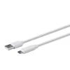 Cables and Adapters; USB Type C to USB-A 2.0 Cable - 480 Mbps, 3 Amp, 26AWG (1.6 ft.), White by SANOXY 2 Cables and Adapters; USB Type C to USB-A 2.0 Cable - 480 Mbps, 3 Amp, 26AWG (1.6 ft.), White by SANOXY -ProHT Sales Store sanoxy usb cables snx mnpr 27933 64 1000