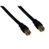 3 ft. F-Type M/M RG-59U Coaxial Cable by SANOXY -ProHT Sales Store sanoxy vga cables cbl ldr fc101 1103 64 1000