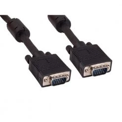 50 ft. SVGA HD15 M/M Monitor Cable with Ferrites by SANOXY