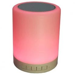 Color Changing Touch Speaker by ProHT 18 Color Changing Touch Speaker by ProHT -ProHT Sales Store white proht portable audio video 88130 fa 1000