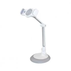 Aluminum Adjustable Phone/Tablet Holder for 4-10 in. Devices with Weighted Base by ProHT -ProHT Sales Store white proht tablets accessories 05497 4f 1000
