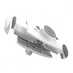 Aluminum Adjustable Phone/Tablet Holder for 7-12 in. Devices with Suction Mount by ProHT -ProHT Sales Store white proht tablets accessories 05498 44 1000