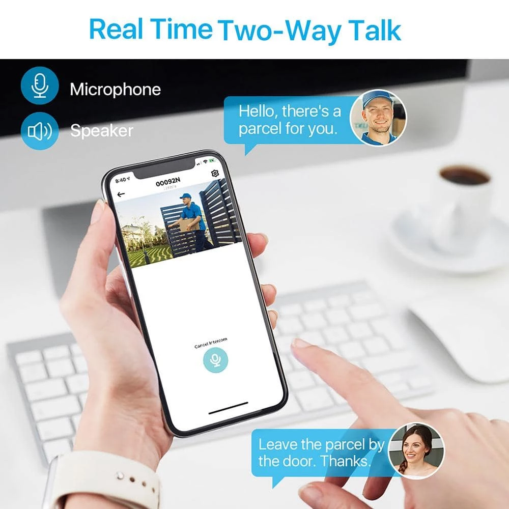 4K Ultra HD 16-Channel 8MP POE 4TB NVR Security Camera System with 16 Wired Spotlight Cameras, 2-Way Audio by ZOSI 5 4K Ultra HD 16-Channel 8MP POE 4TB NVR Security Camera System with 16 Wired Spotlight Cameras, 2-Way Audio by ZOSI - Image 3