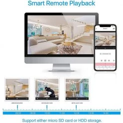 16-Channel 5MP-lite 4TB DVR Security Camera System with 16 Wired 1080p Dome Cameras by ZOSI 18 16-Channel 5MP-lite 4TB DVR Security Camera System with 16 Wired 1080p Dome Cameras by ZOSI -ProHT Sales Store white zosi wired security camera systems 16wk 418w16 40 us 1d 1000