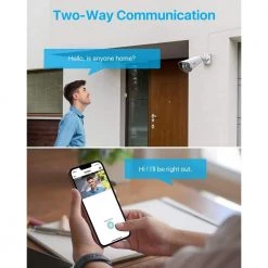 8-Channel 5MP PoE 1TB Hard Drive NVR Security Camera System with 4X 5MP Wired Security Cameras by ZOSI -ProHT Sales Store white zosi wired security camera systems 8vm 261b8s 20 us 1d 1000