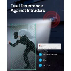 8-Channel 5MP PoE 1TB Hard Drive NVR Security Camera System with 4X 5MP Wired Security Cameras by ZOSI -ProHT Sales Store white zosi wired security camera systems 8vm 261b8s 20 us 40 1000