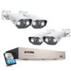 8-Channel 5MP PoE 1TB Hard Drive NVR Security Camera System with 4X 5MP Wired Security Cameras by ZOSI