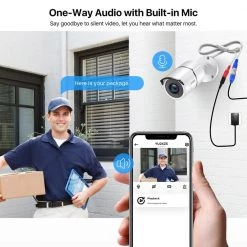 ProHT Sales Store -ProHT Sales Store white zosi wired security camera systems 8vu 261w8f 10 us e1 1000