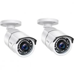 Wired 1080P FHD 4-In-1 Outdoor Home Security Camera Compatible with TVI/AHD/CVI Analog DVR, 120 ft. Night Vision by ZOSI