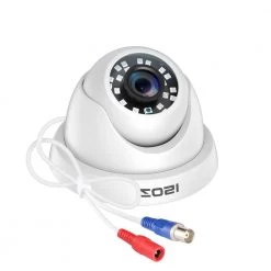 4K 8Mp Wired Outdoor Dome Security Camera Compatible for TVI Analog DVR by ZOSI