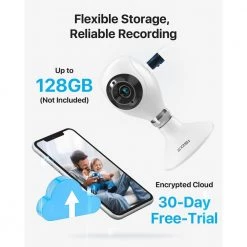 2K 3MP Wired Home Security Camera System with 2-Way Audio, Local/Cloud Storage, Work with Alexa by ZOSI -ProHT Sales Store white zosi wired security cameras 1nc 6113y w us a2 66 1000