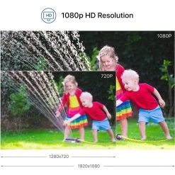 Wired 1080p White Outdoor Bullet TVI Security Camera Compatible for TVI DVR (4-Pack) by ZOSI -ProHT Sales Store white zosi wired security cameras 4ak 2612b ws us 40 1000